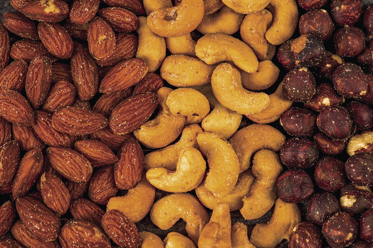 Toast nuts.